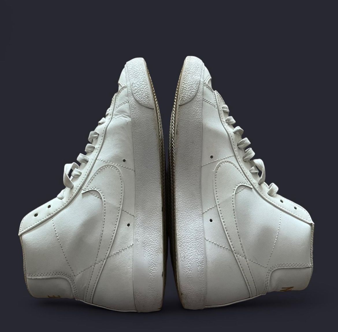 Nike Herrenschuhe: Nike Blazer Mid White Sneakers – Gebraucht aus Zürich von ros_n8lm