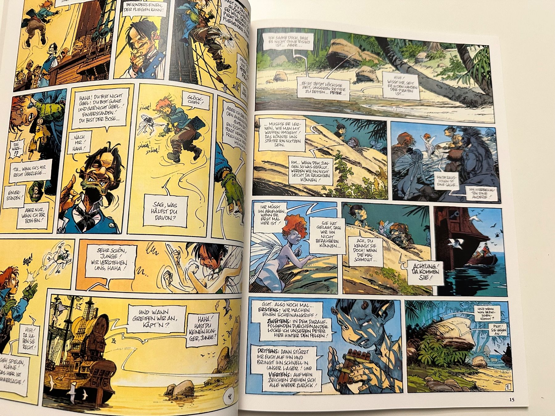 Fumetti: Peter Pan Band 2 - Die Insel - Loisel - Softcover – Usato da Münsingen venduto da Ganjam 4