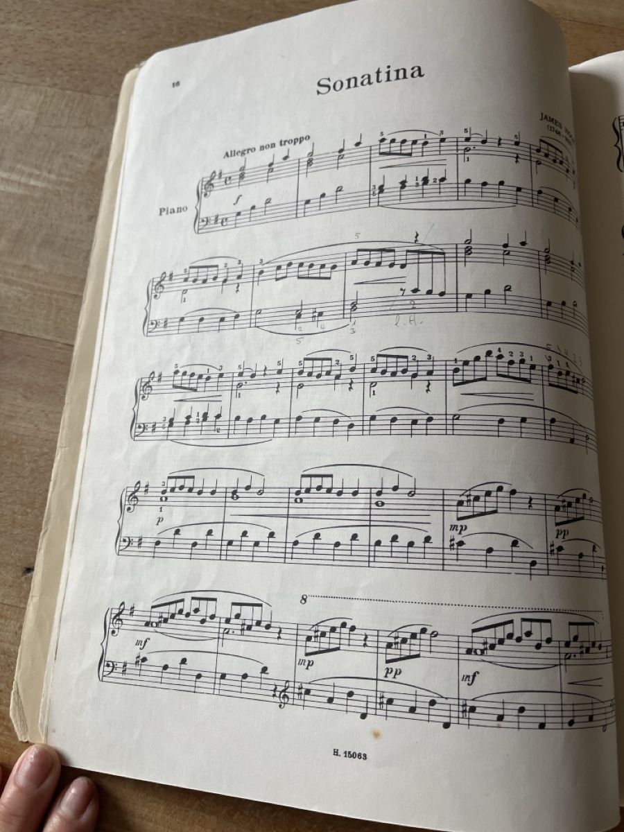 Livres: Piano, Klavier, einfache alte englische Sonaten – D'occasion à Aesch BL par shuja01 3