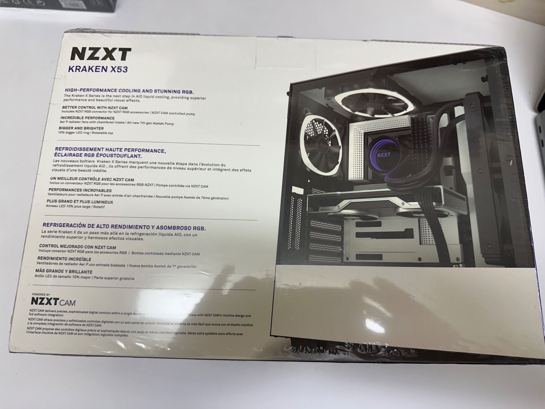 PC: KRAKEN X53 Wasserkühler – Nuovo e nell'imballaggio originale da Zürich venduto da Faetze0 2