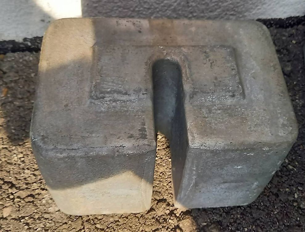 Minerali & Pietre curative: 2 Gewichtssteine (ca. 20 - 30 kg pro Stein) – Usato da Jona venduto da Guhlmario 1