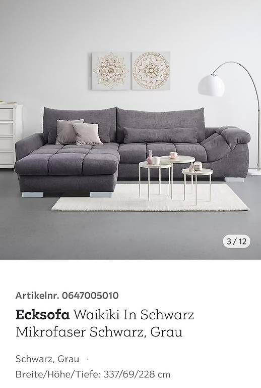 Sofas: Neuwertiges Ecksofa – D'occasion à St. Gallen par and_nr2n