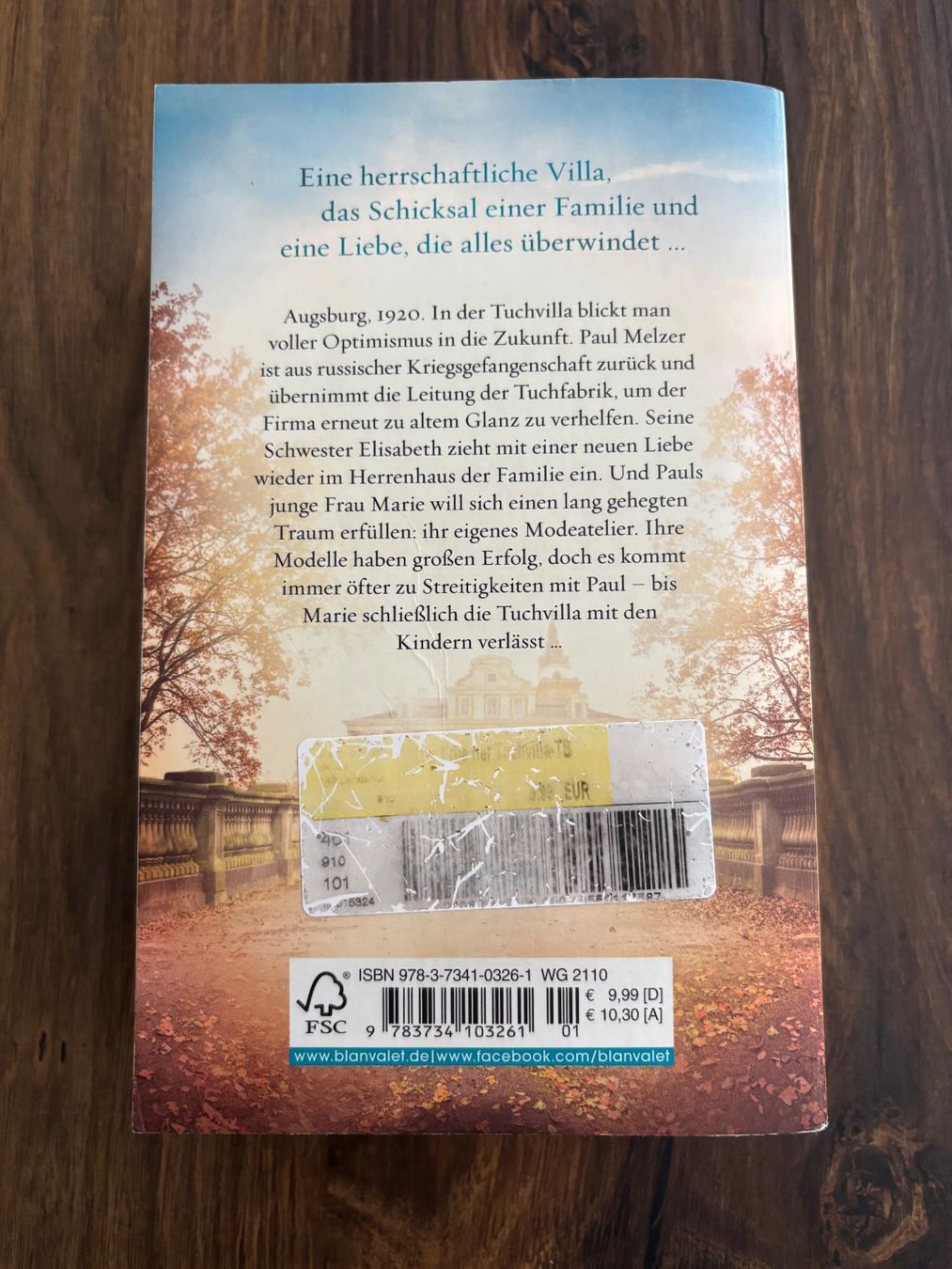 Libri: TB Anne Jacobs - Das Erbe der Tuchvilla – Usato da Kleinandelfingen venduto da Baba23 1