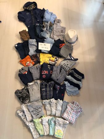 Kleiderpaket für Jungs, Gr 80