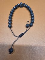 Cooles Lavastein-Armband mit Spartaner Helm - Unikat!