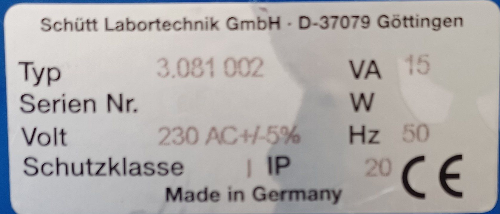 Accessori da laboratorio: Schütt Count Plus Colony Counter – Usato da Niederdorf venduto da LeptonAG_Labor 1