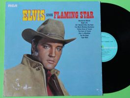 ELVIS PRESLEY - ELVIS SINGS FLAMING STAR (Germany) LP