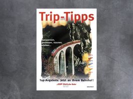 Plakat Rhätische Bahn