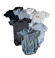 Baby Kleidung Basics mit Lang-/Kurzarmbodys, Hosen Gr 62