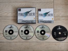 🇩🇪 Final Fantasy VII + Demo Final Fantasy VIII, PS1