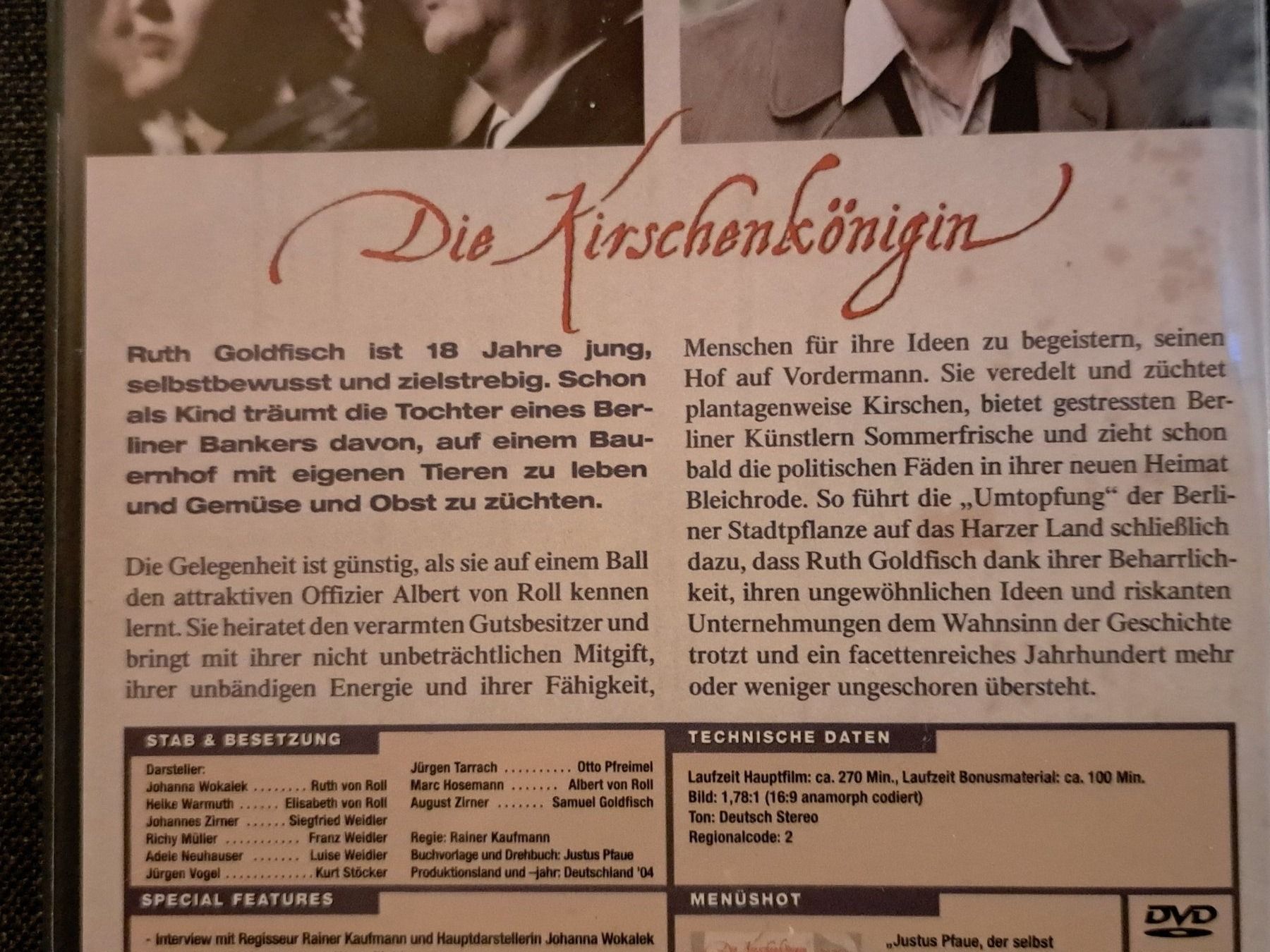 Alle DVDs: DVD Die Kirschenkönigin, 2-DVD Edition – Gebraucht aus Unterseen von Kanica 2