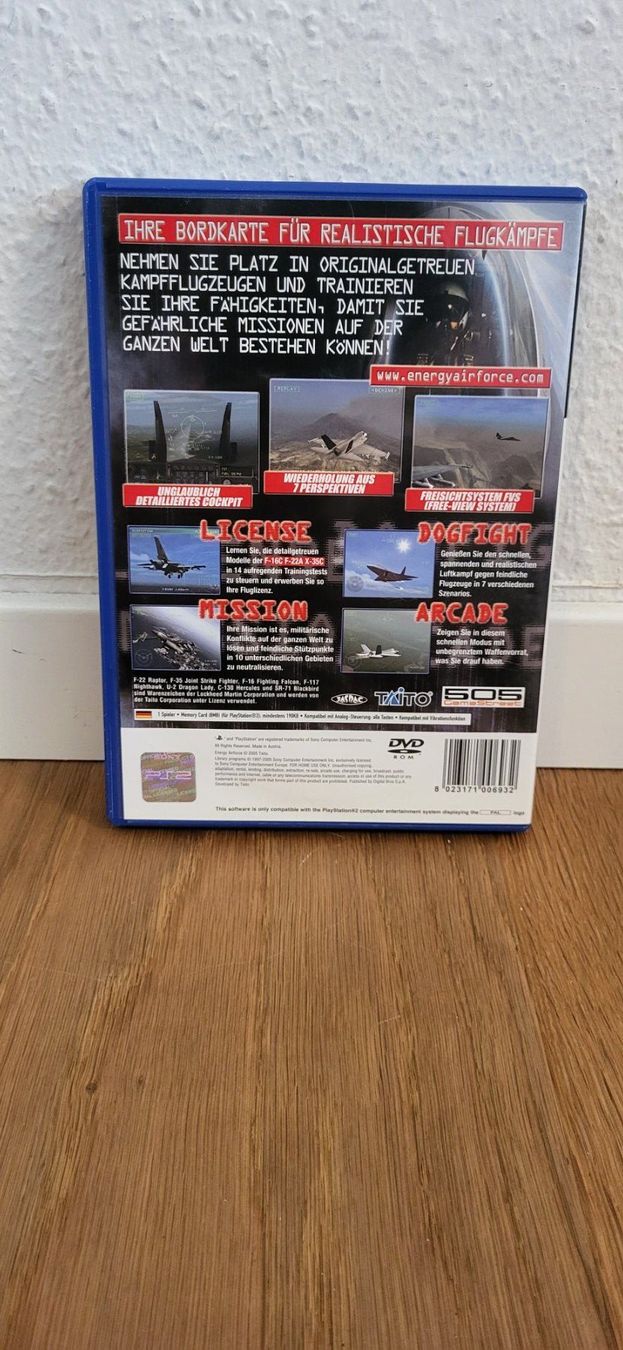 Sony Giochi: PS 2 - Energy Airforce – Usato da Münsingen venduto da DigitaleSpielecke 1