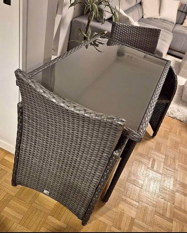 Set de table et chaises: Lounge set- Tisch & 2 Stühle – D'occasion à Hausen AG par sus_5fgn 2