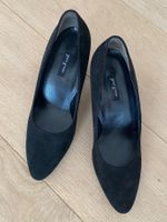 Pumps Damen 37 1/2 Paul Green schwarz Wildleder NEU