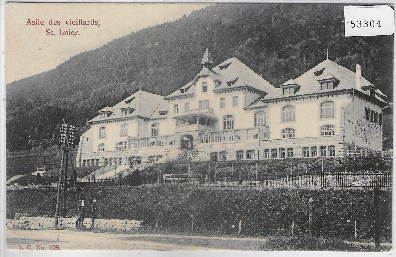 Cartoline postali: St. Imier - Asile des vieillards – Usato da Ettingen venduto da Kartenplanet