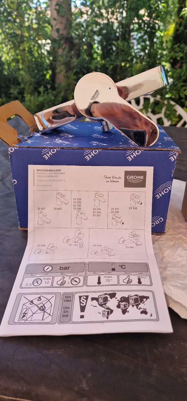 Grohe Armaturen: 2x Grohe  BAUEDGE/BAULOOP Armatur – Neu und originalverpackt aus Zollikofen von tiga257 2