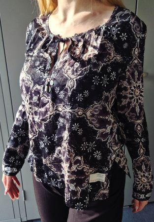 ODD MOLLY TUNIKA SHIRT TOP  S 36 BLUSE top zu MANTEL JACKE