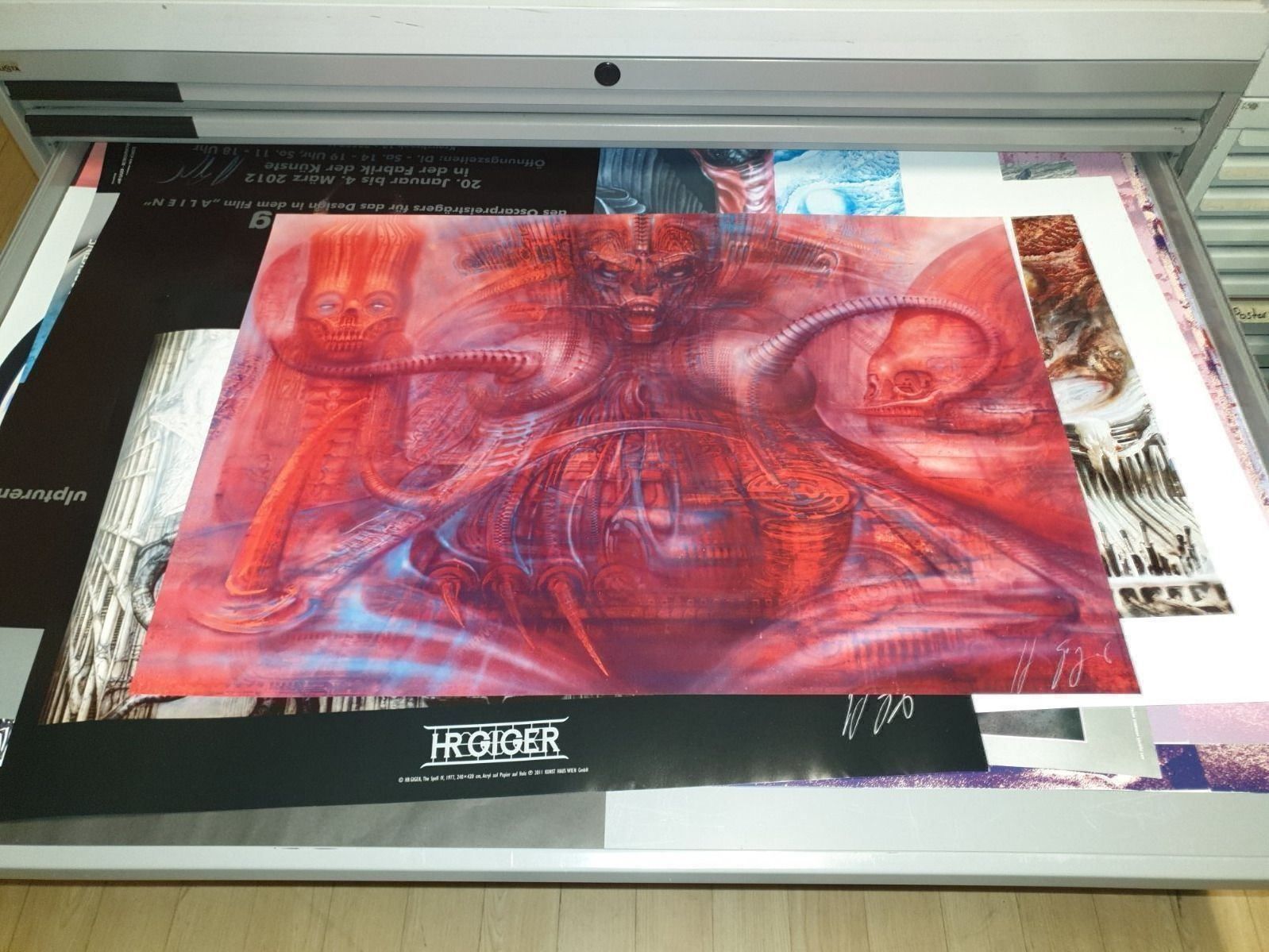Foto & Immagini: HR Giger Alien - Victory print - rare!!! – Usato da Adliswil venduto da Kater_Felix 2