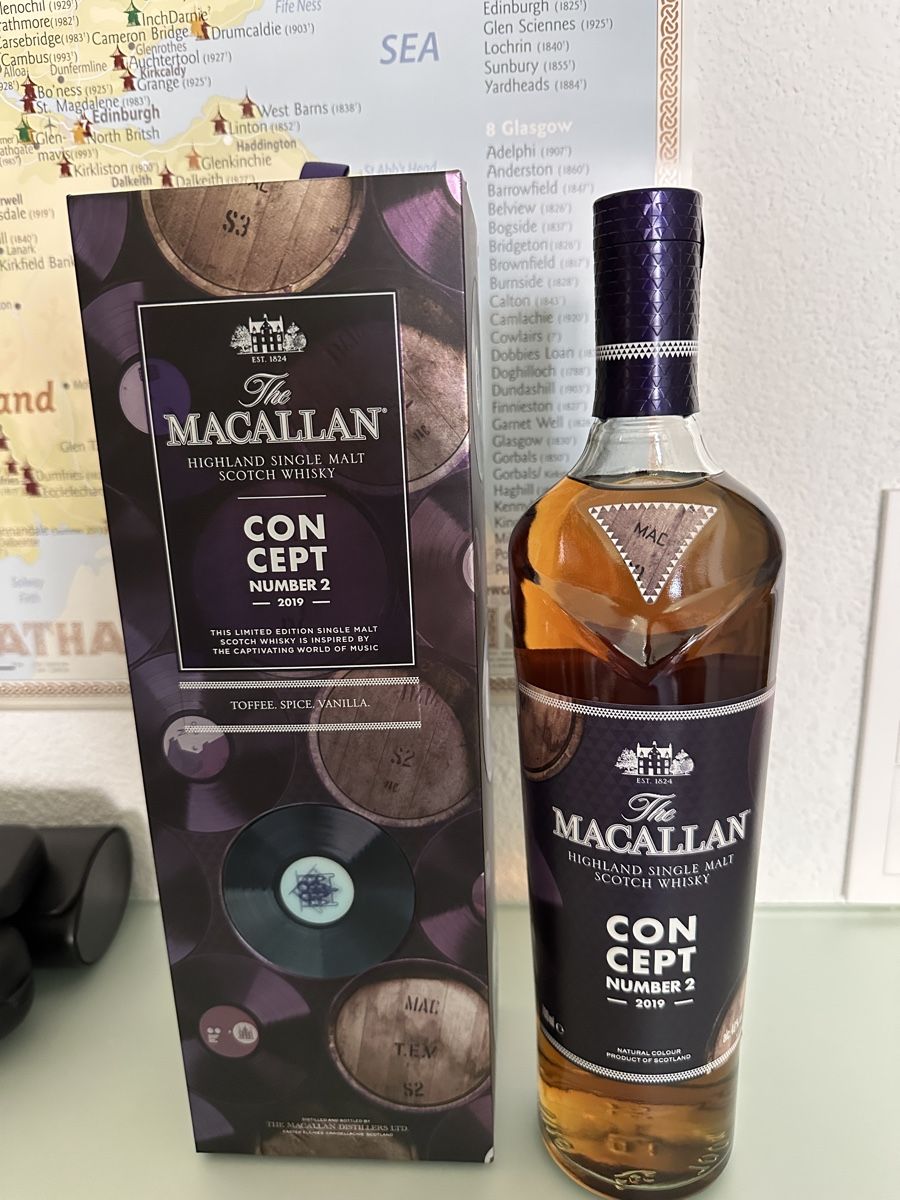 Macallan Bevande alcoliche: Macallan Concept Number 2, 2019, Single Malt – Nuovo (secondo la descrizione) da Stansstad venduto da Dalmatinerhjf