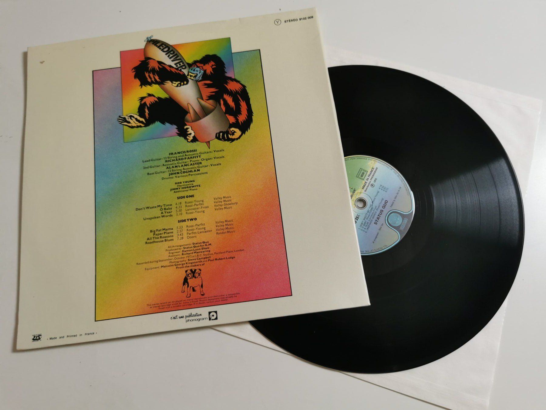 Schallplatten: STATUS QUO -  PILEDRIVER – Gebraucht aus Grafenried von House-of-Oldies 1