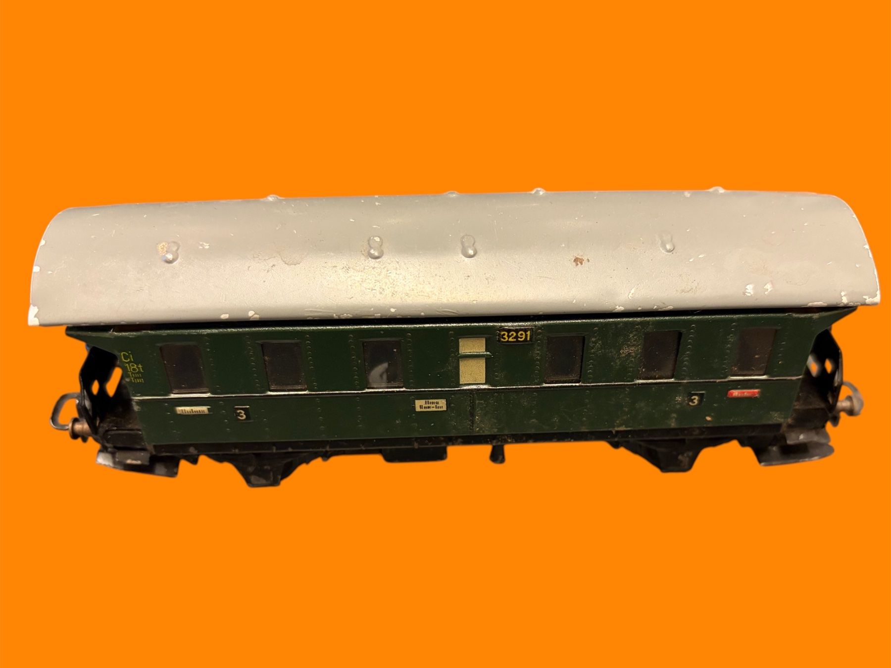 Märklin Modellini di ferrovie: Märklin Wagen Eisenbahn Nr.3291 – Usato da Zürich venduto da Brockigarage 1