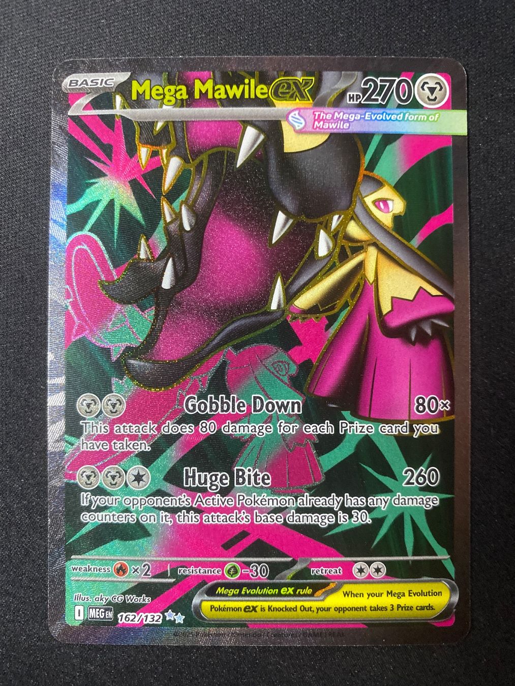 Pokémon Carte collezionabili: Mega Mawile ex 162 - Mega Flunkifer ex - Mega Evolution - EN – Nuovo (secondo la descrizione) da Hausen AG venduto da Shrade