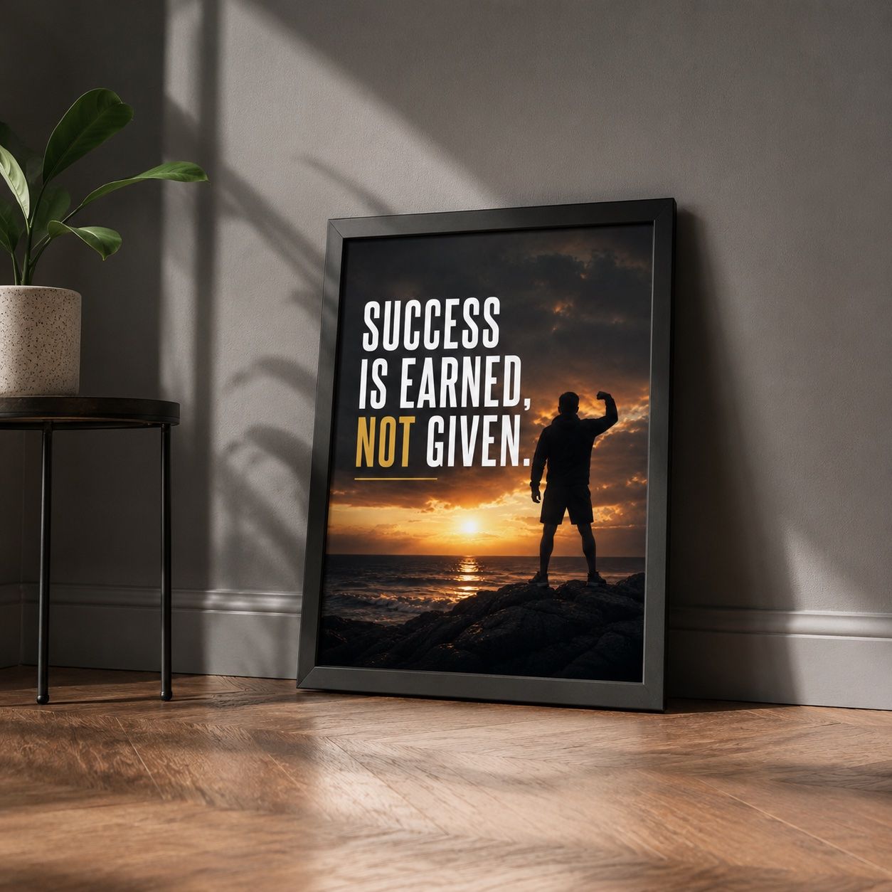Foto & Immagini: Motivationsbild A4 im schwarzen Rahmen – Nuovo e nell'imballaggio originale da Steffisburg venduto da Loris_hae