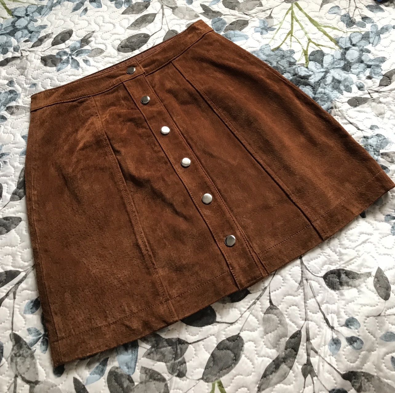 Stradivarius Gonne: Leather skirt - Wildleder Rock – Nuovo (secondo la descrizione) da Tagelswangen venduto da fireiceprincess 4