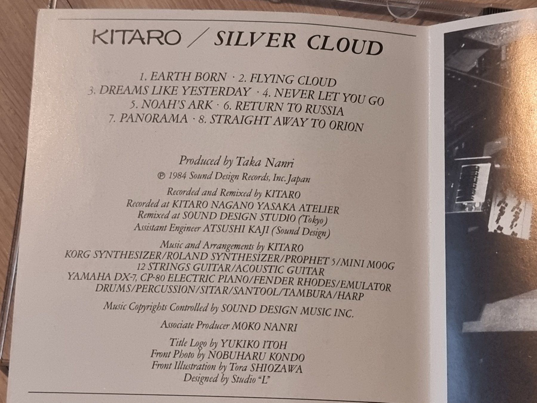 CD: Kitaro : Silver Cloud (CD) – Usato da Villigen venduto da Tschachtlan 4