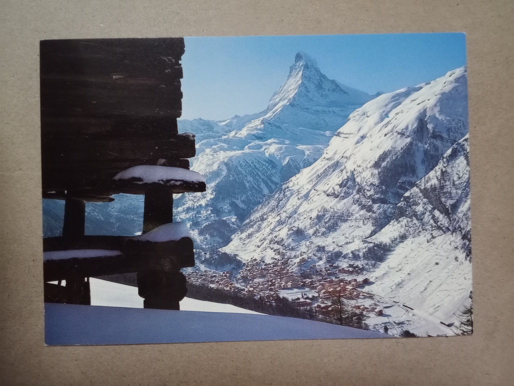 Ansichtskarten: Ak Zermatt mit Matterhorn Wallis – Gebraucht aus Küttigen von Melisch1000