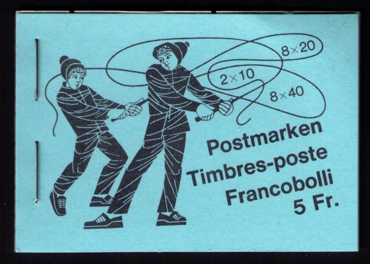 Tutti i francobolli: 1977/1983 VOLKSBRÄUCHE_MARKENHEFT 72e_hellblau ! ** – Nuovo (secondo la descrizione) da Marthalen venduto da Ch_quality