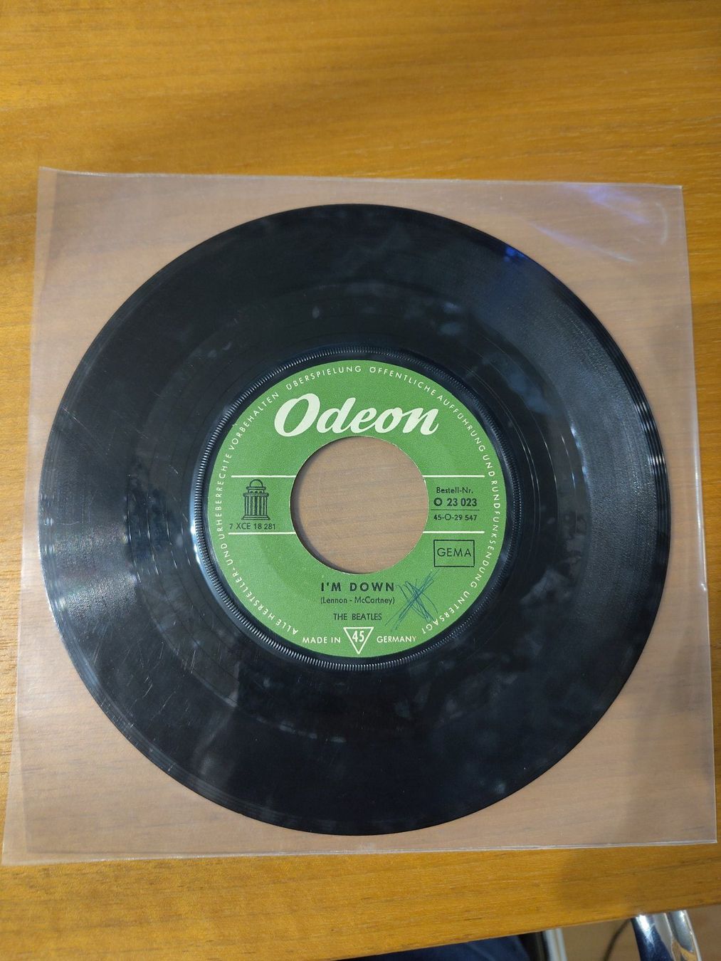 Dischi in vinile: VINYL SINGLE 7" BEATLES - I'M DOWN / HELP! – Usato da Landquart venduto da Chrigi88