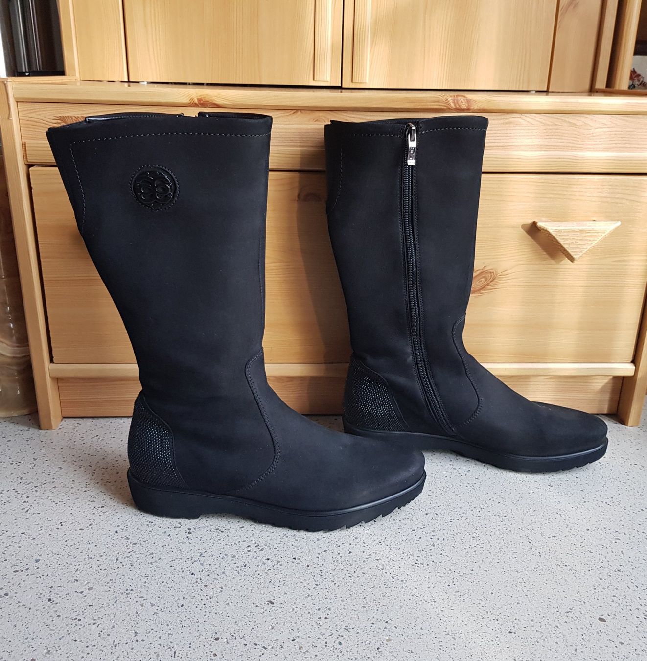 Ara Damenschuhe: Ara Lederstiefel Schwarz Grösse 40 – Gebraucht aus Basel von chien008 1