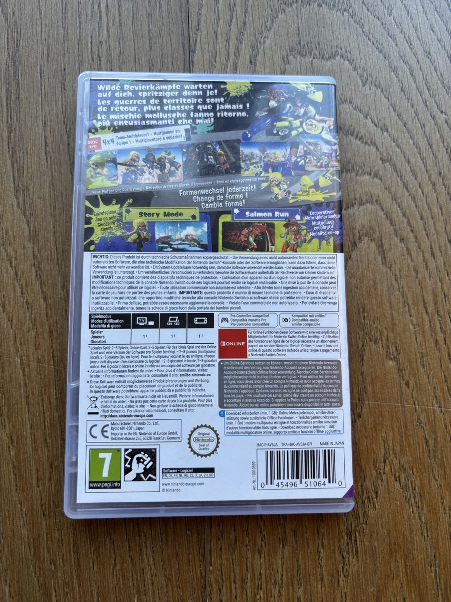 Nintendo Spiele: Splatoon 3 / Nintendo Switch – Gebraucht aus Läufelfingen von Seraphim13 1