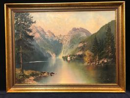 Königsee Orig.Ölgemälde signiert 79x60cm