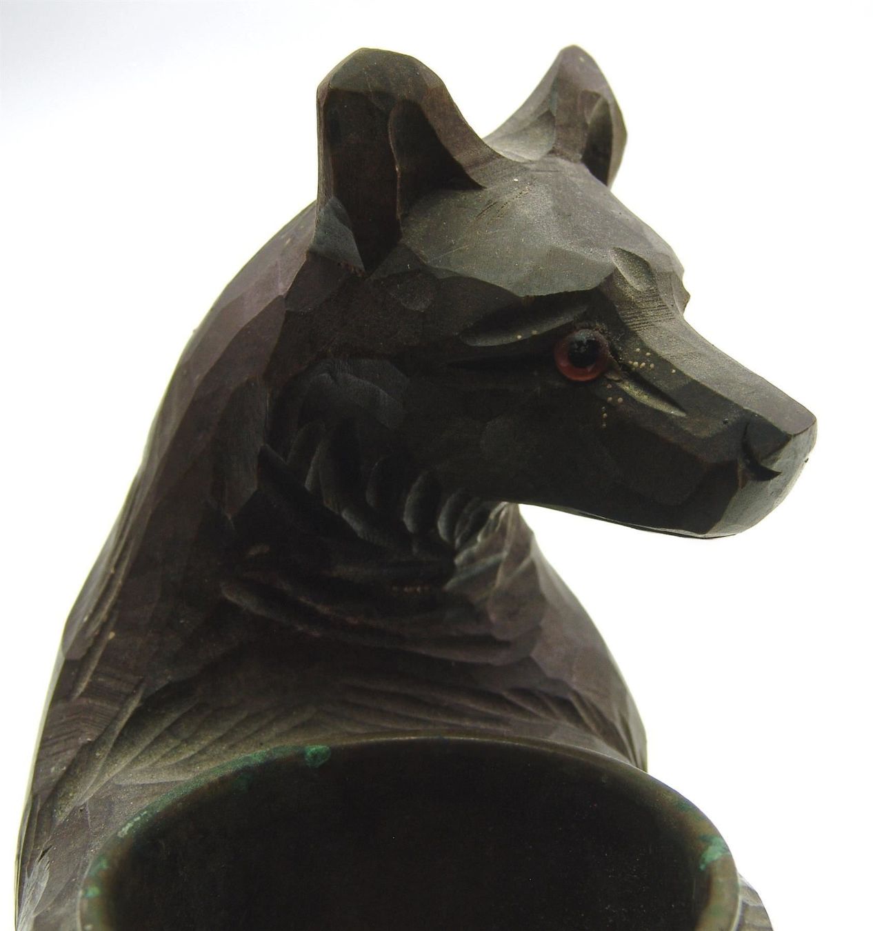 Sculture & Statue: Alter wunderschöne sitzende Brienzer Bär mit Schale – Usato da Langenthal venduto da TolleGeschenke2026 5