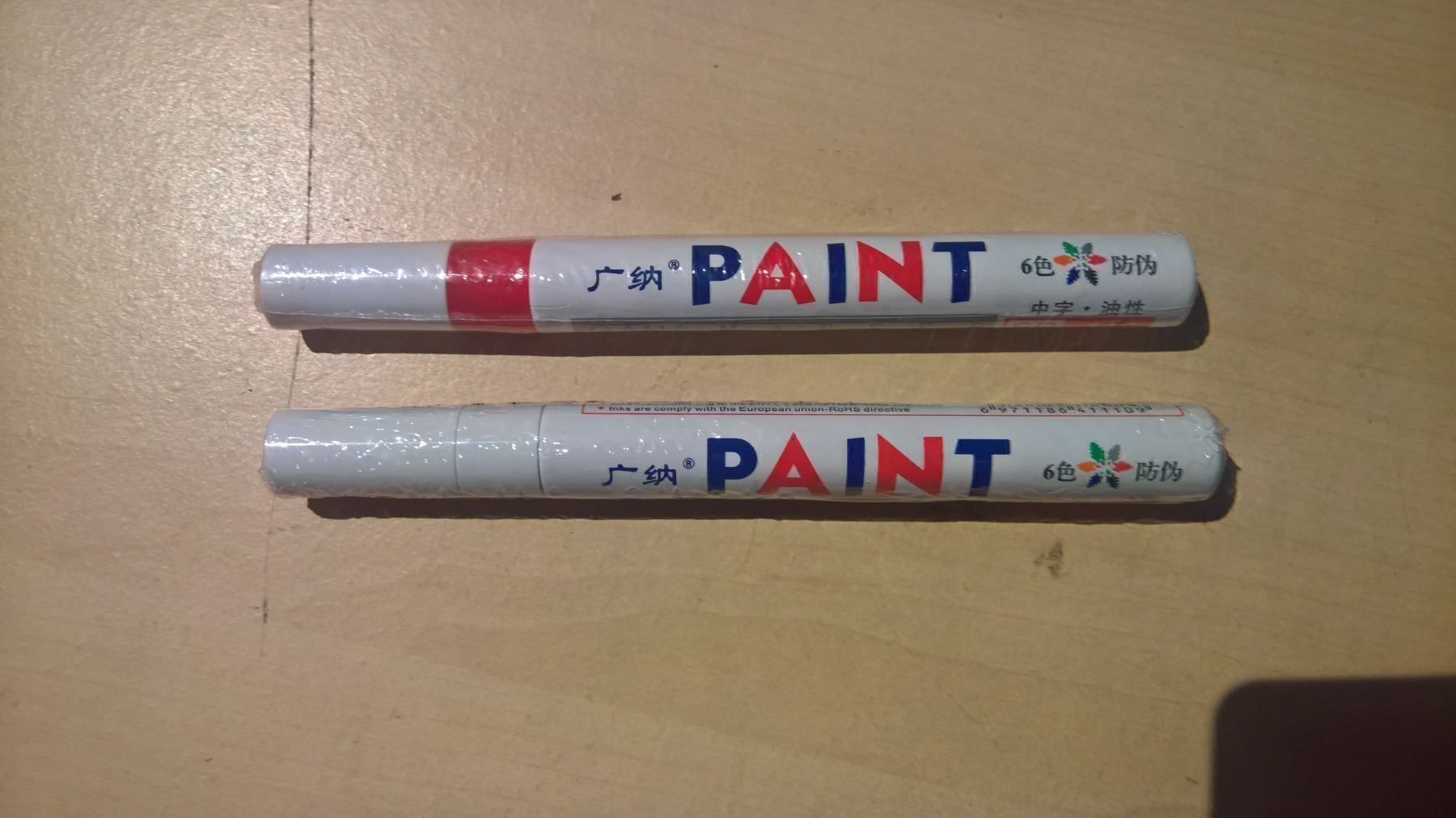 Stifte & Marker: Reifen Marker / Lackstift (rot) – Neu und originalverpackt aus Schönengrund von VwRacer01
