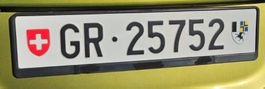 GR Nummernschild
