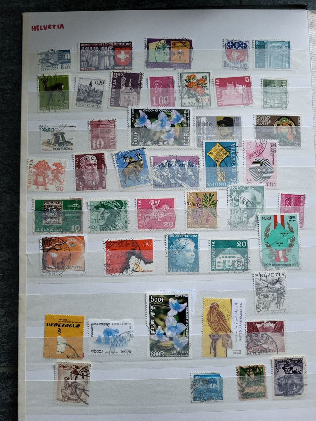 Tutti i francobolli: Briefmarken-Sammlung Schweiz & International – Usato da Bellinzona venduto da bug_cbd6 2