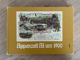 Ansichtskartenbuch Appenzell AI um 1900, Band 1