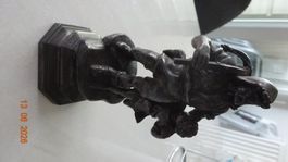 Guillaume Tell et son fils jolie statue 15 cm WMFB