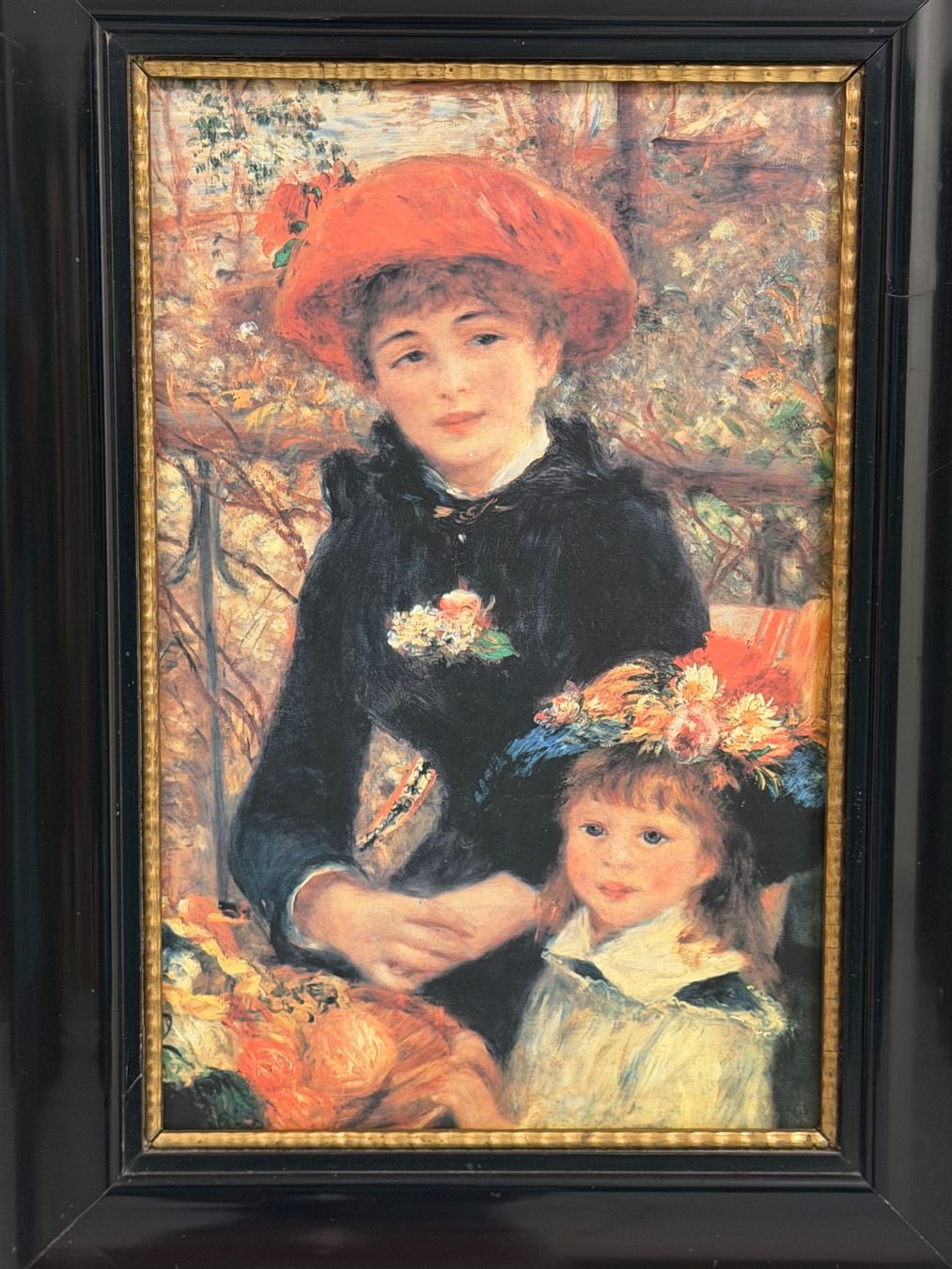 Poster & Bilder: Impressionistische Porträtmalerei - Mutter & Tochter - Vin.. – Gebraucht aus Basel von PAUL_ART 1