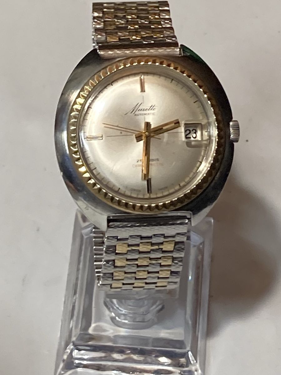 Orologi: Musette Vintage Uhr Automatic 40 mm – Usato da Glattbrugg venduto da vintagemania 8
