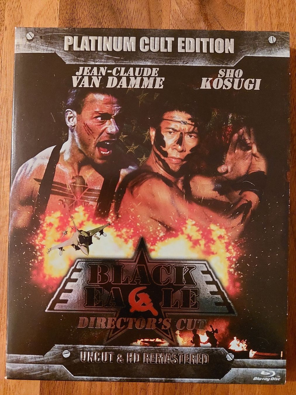 Tutti i DVDs: Blu Ray - Black Eagle mit Van Damme 1988 Platinum Edition – Usato da Rheinfelden venduto da FilmAuktion