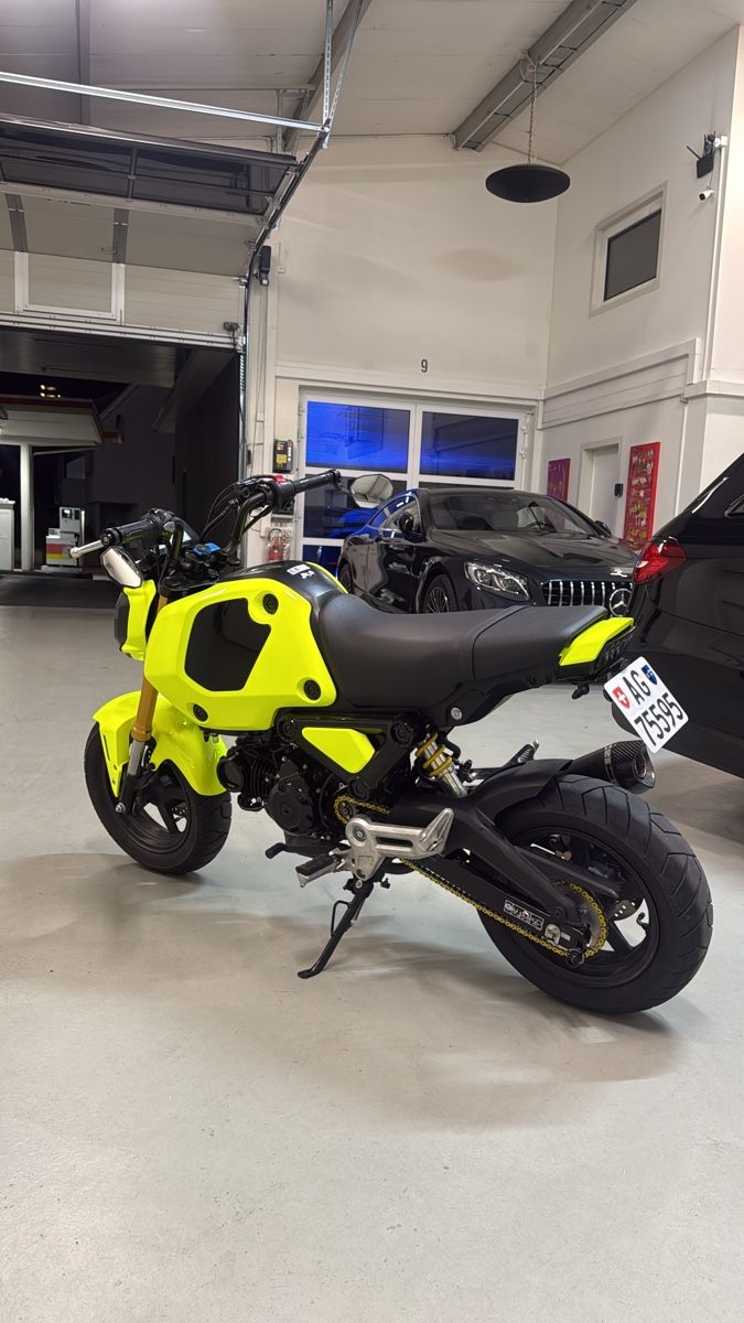 Honda Strasse: Honda MSX 125 Grom 2021 - 3500km – Gebraucht aus Kölliken von Iridiumblck 2