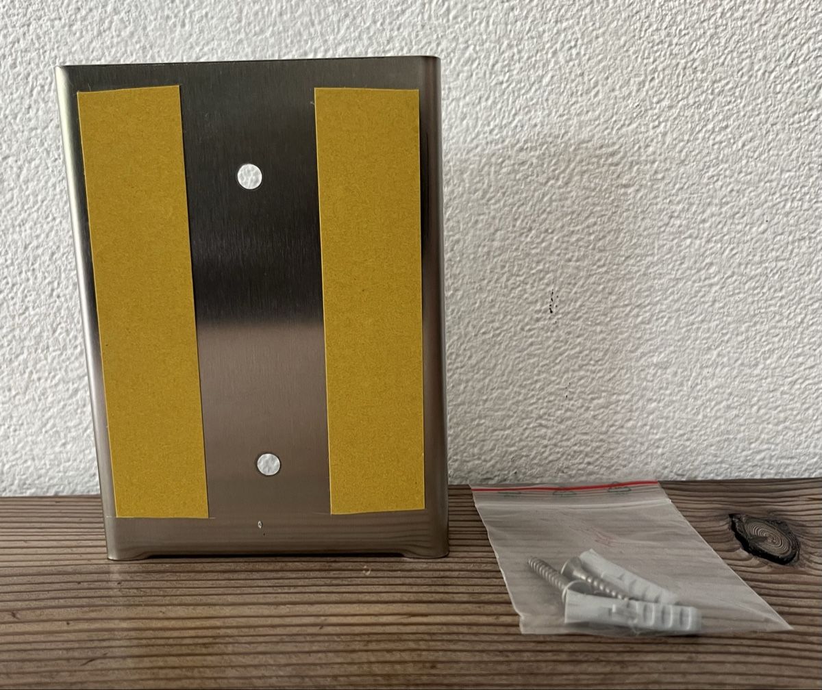 Cws WC: CWS Stainless Steel Bag Holder – Nuovo e nell'imballaggio originale da St. Moritz venduto da Oberengadin 1