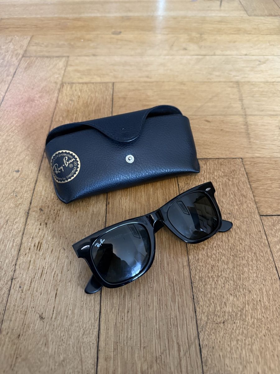 Ray-Ban Brillen & Gläser: Ray-Ban Wayfarer RB2140 Sunglasses – Gebraucht aus Zürich von zoh_26cj
