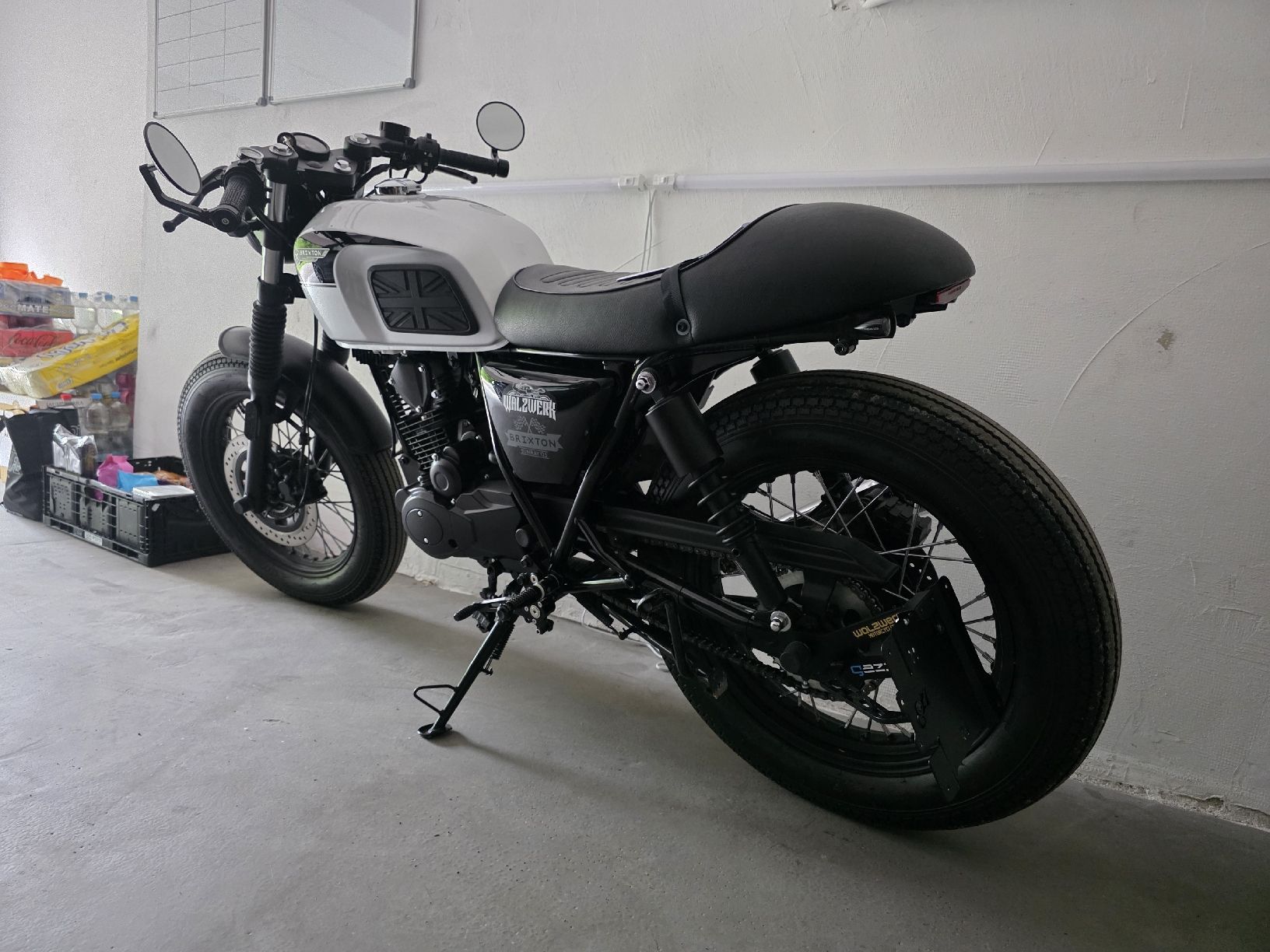 Brixton Motorcycles Strada: BRIXTON SUNRAY CAFE RACER 125 – Usato da Häggenschwil venduto da Iwingman 6