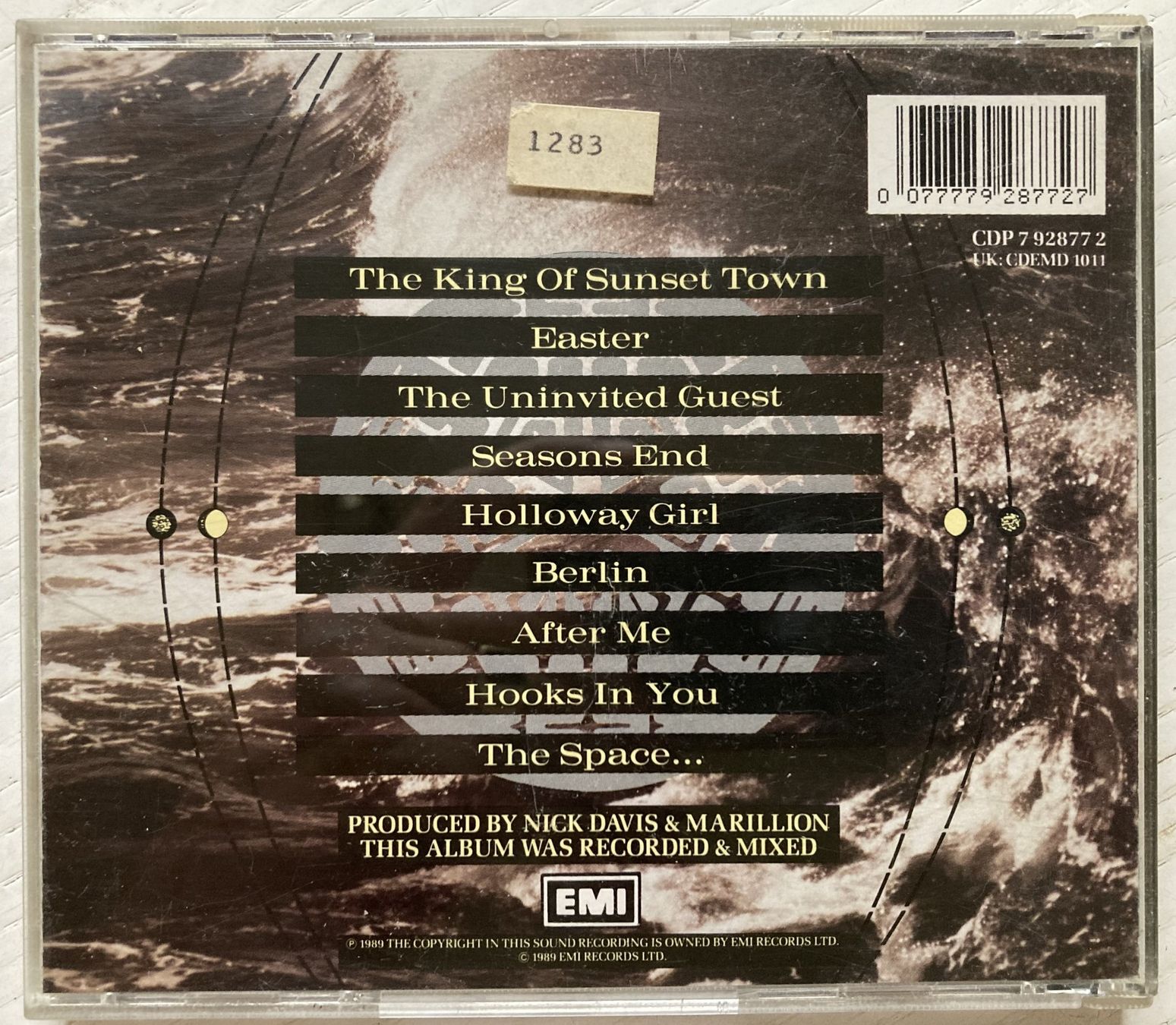 CDs: MARILLION - SEASOND END – Gebraucht aus Bottens von hotter-than-hell 1