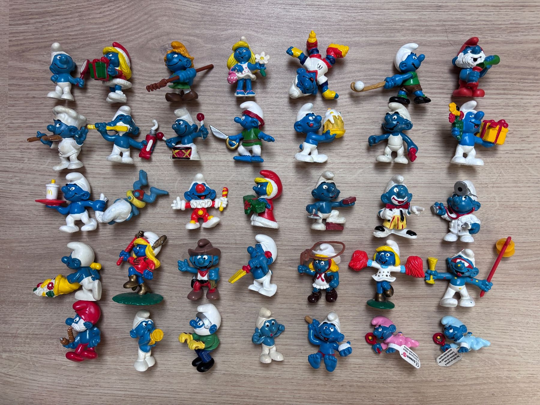 Schleich Figuren: 35 Schlümpfe – Gebraucht aus Lyss von Duckszone